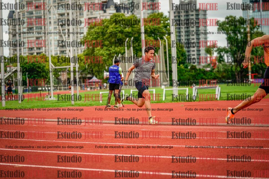 Fotos de los 200 m de varones