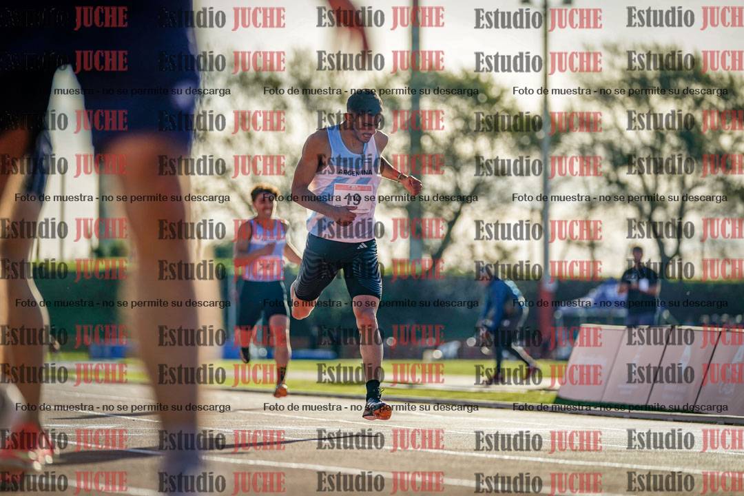 Fotos de los 400 m con vallas de varones - FINAL