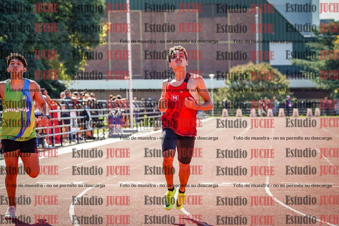 Fotos de los 200 m llanos de varones
