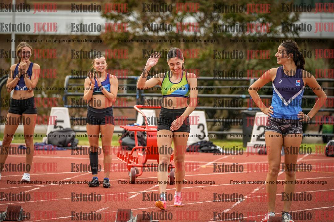 Fotos de los 100 m llanos de mujeres - FINAL