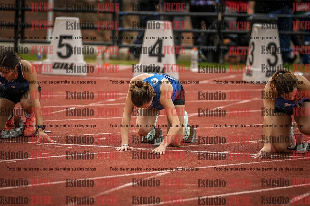 Fotos de los 100 m llanos de mujeres - FINAL