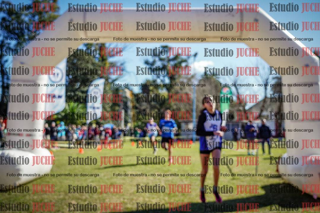 Fotos de la llegada del cross de 1500 m