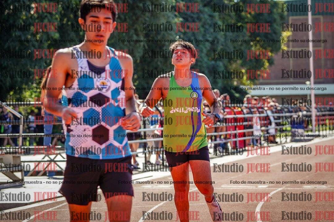 Fotos de los 200 m llanos de varones