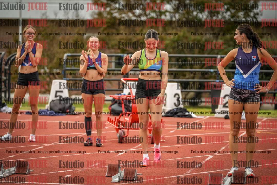 Fotos de los 100 m llanos de mujeres - FINAL