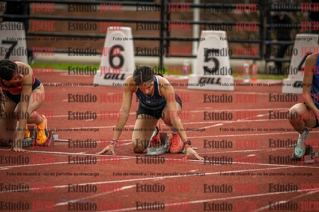 Fotos de los 100 m llanos de mujeres - FINAL