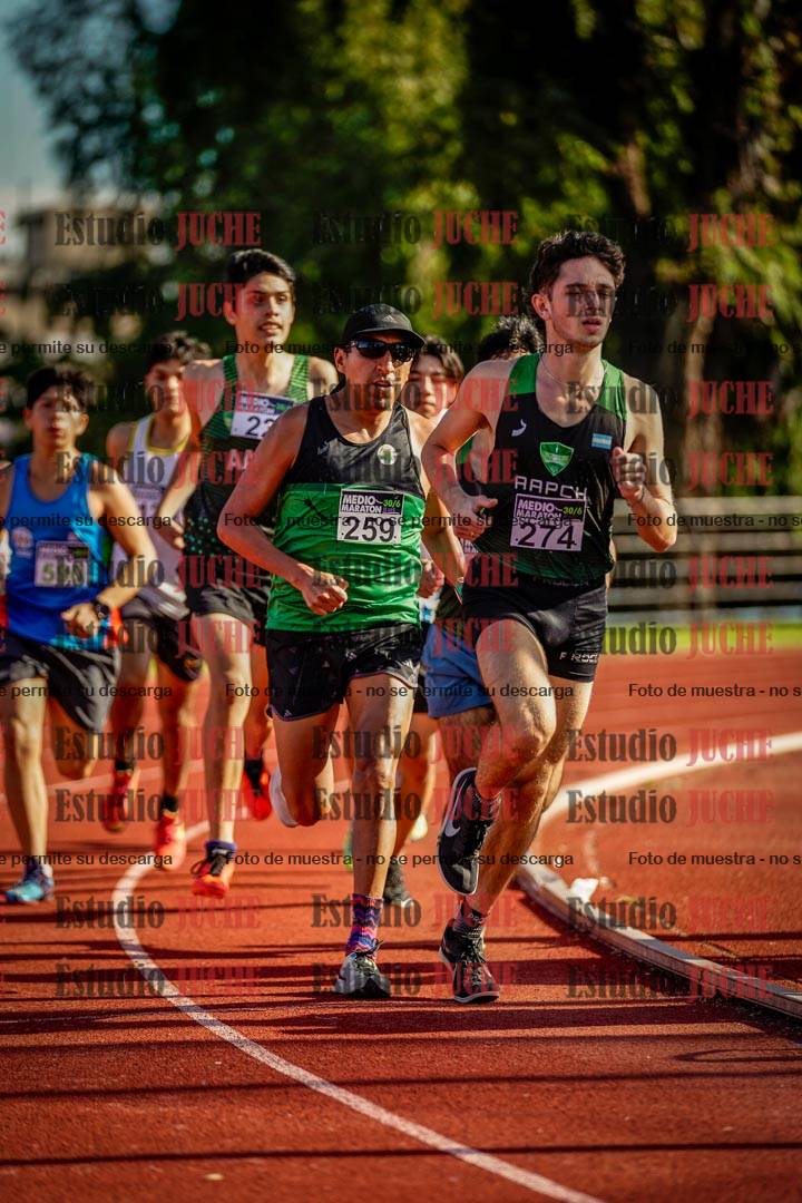 Fotos de los 1500 m de varones