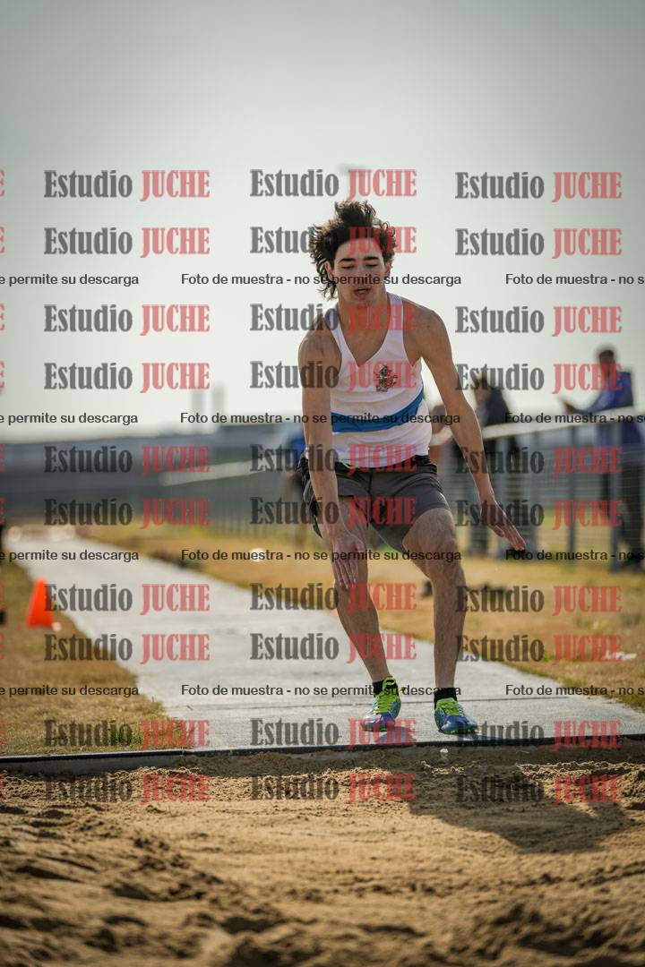 Fotos del salto triple de varones