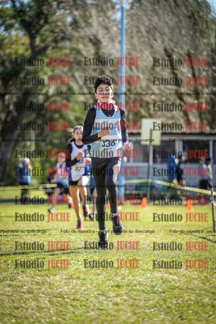 Fotos de la llegada del cross de 1500 m