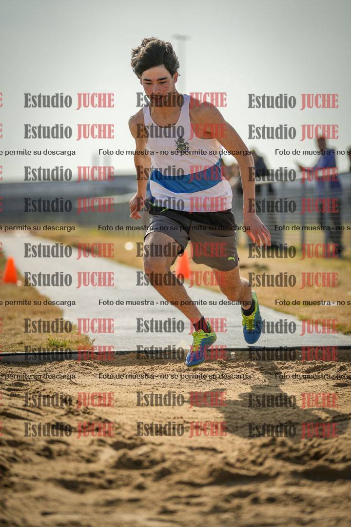 Fotos del salto triple de varones