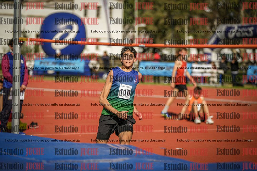 Fotos del salto en alto de varones