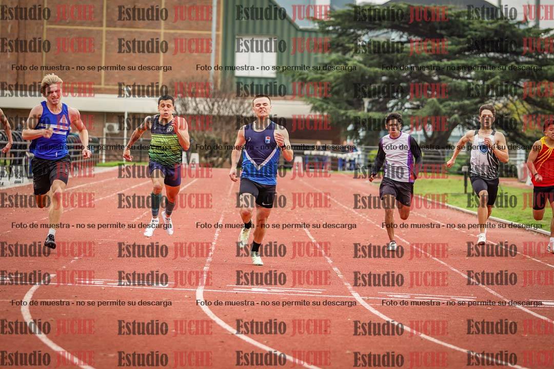 Fotos de los 200 m llanos de varones