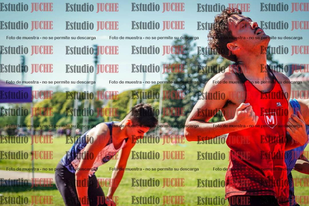Fotos de los 200 m llanos de varones