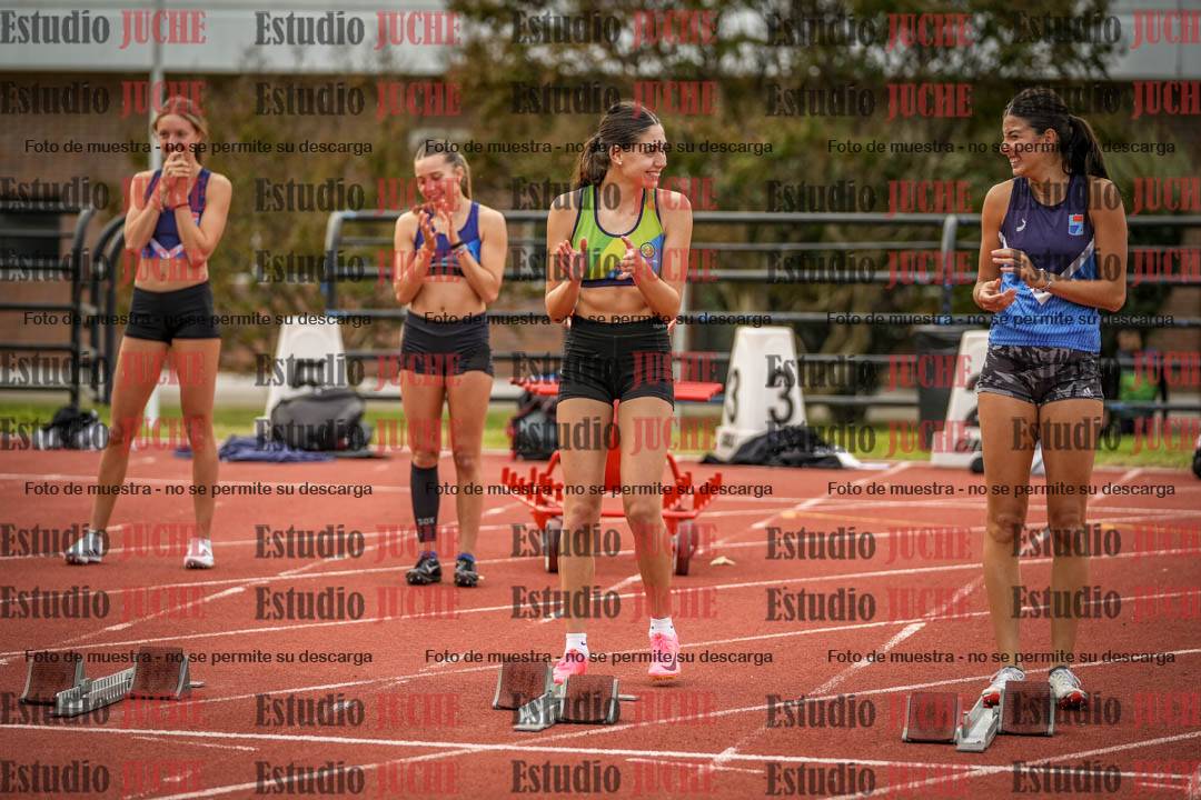 Fotos de los 100 m llanos de mujeres - FINAL