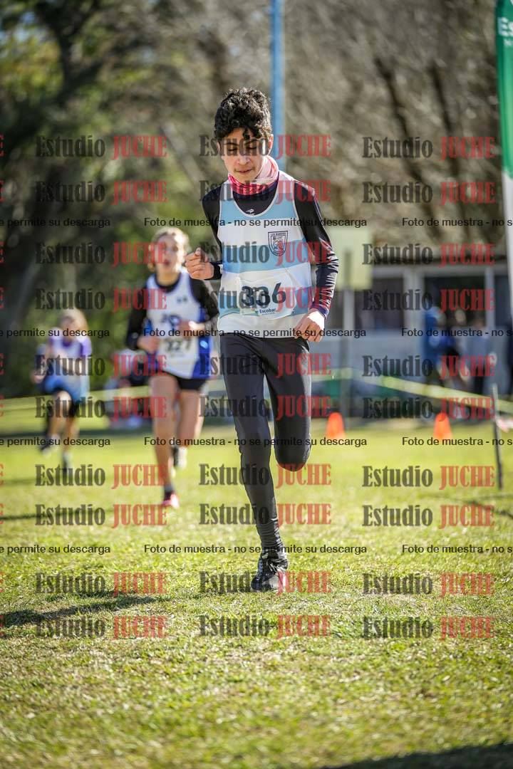 Fotos de la llegada del cross de 1500 m