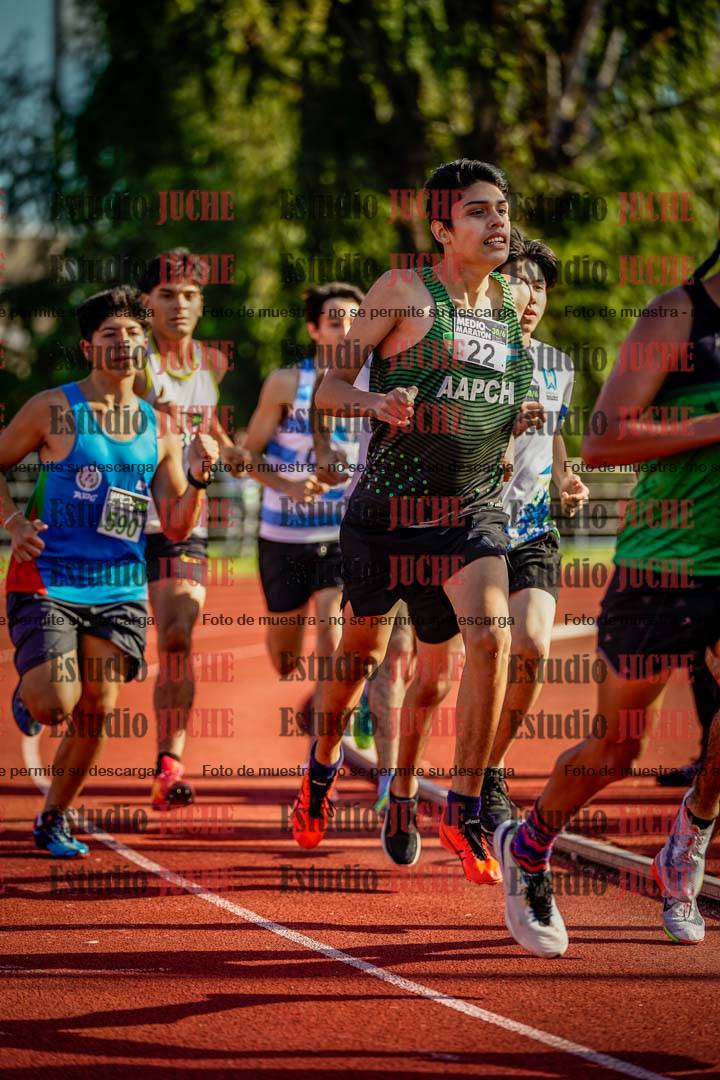 Fotos de los 1500 m de varones