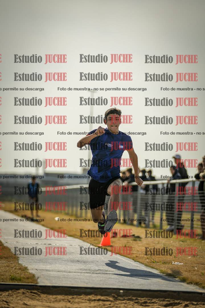 Fotos del salto triple de varones