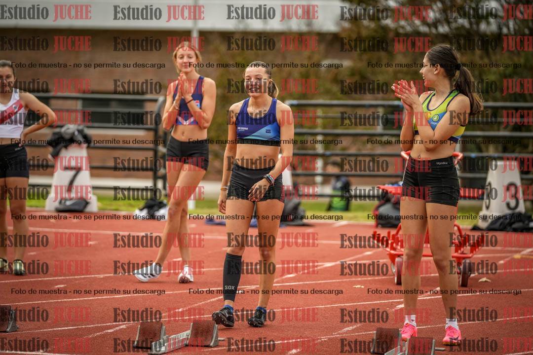 Fotos de los 100 m llanos de mujeres - FINAL