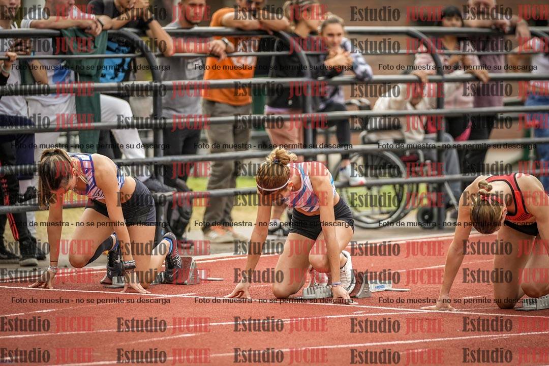 Fotos de los 100 m llanos de mujeres - FINAL
