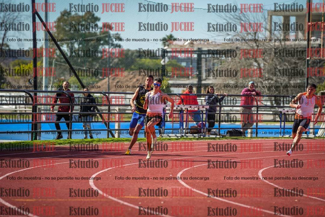 Fotos de los 200 m llanos de varones
