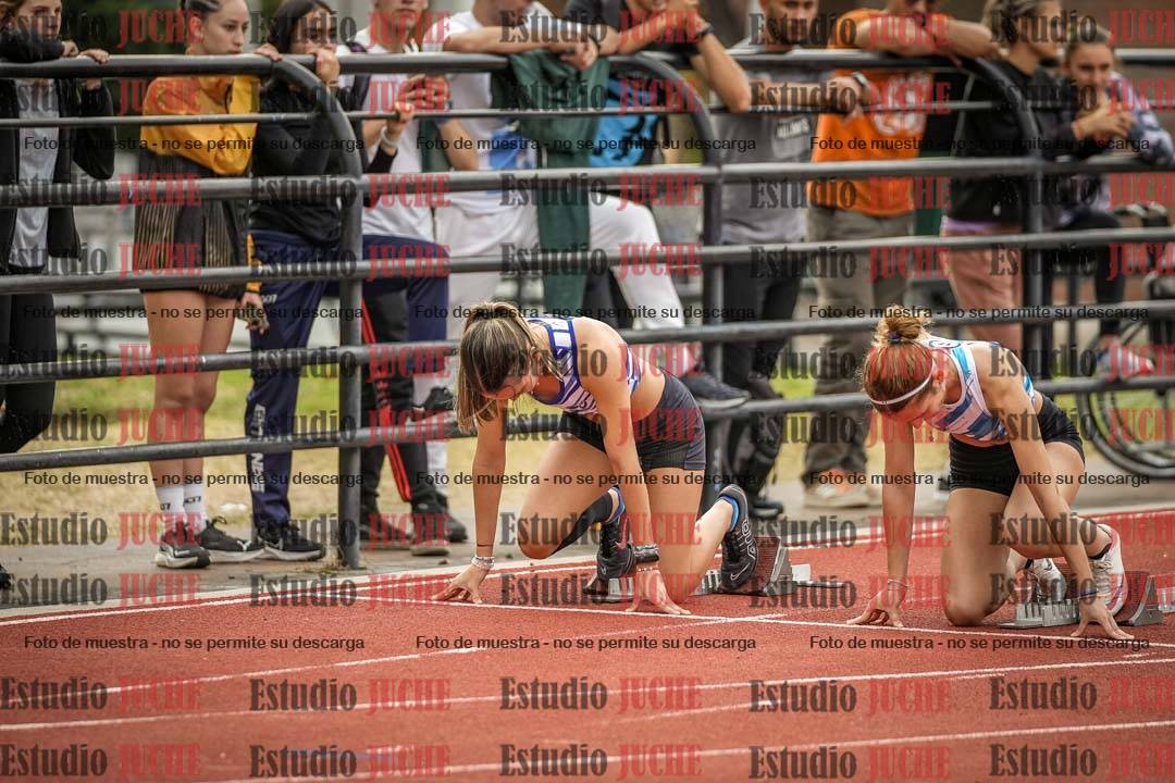 Fotos de los 100 m llanos de mujeres - FINAL