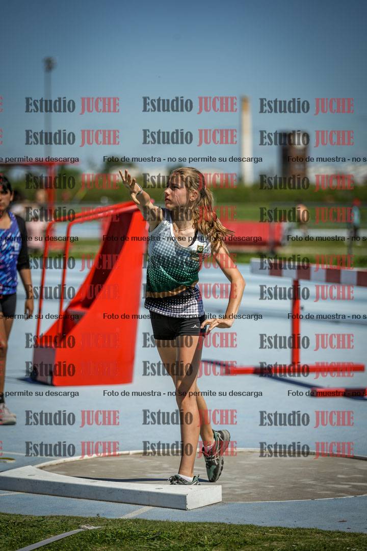 Fotos del lanzamiento de bala de mujeres - U14