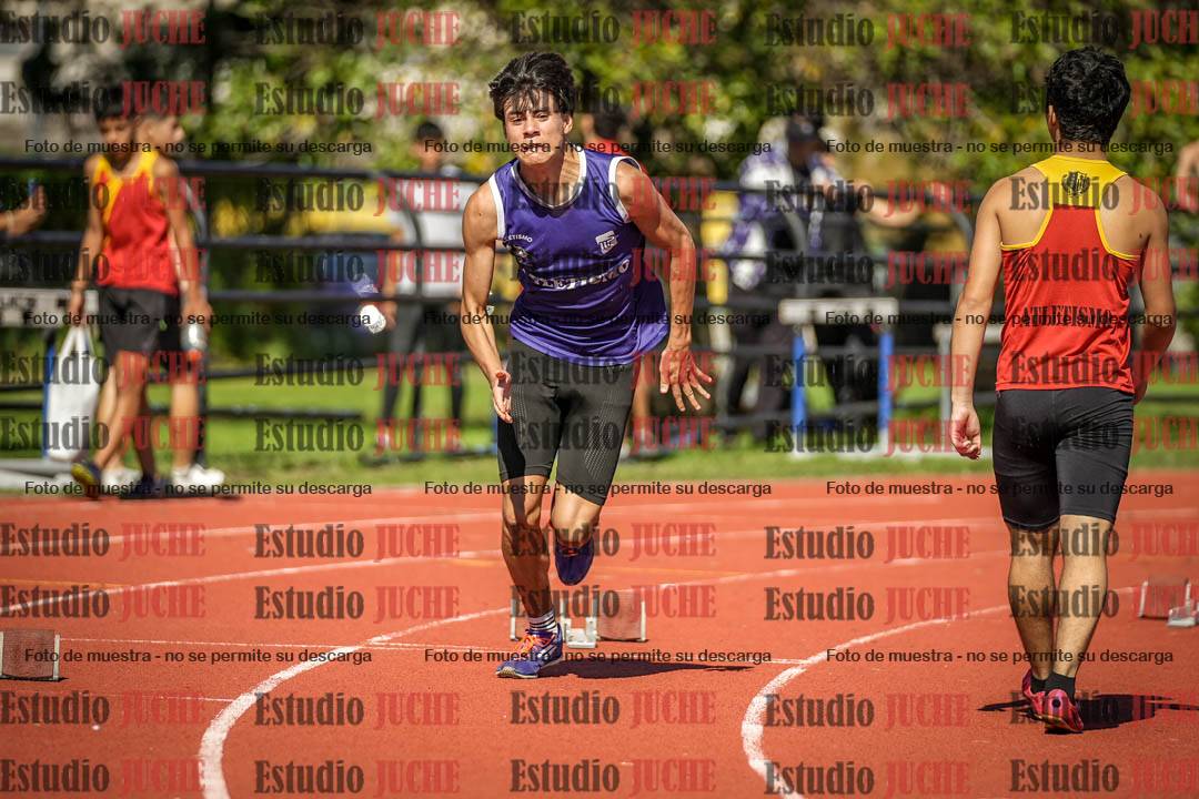 Fotos de los 200 m llanos de varones