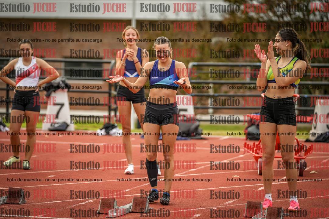 Fotos de los 100 m llanos de mujeres - FINAL