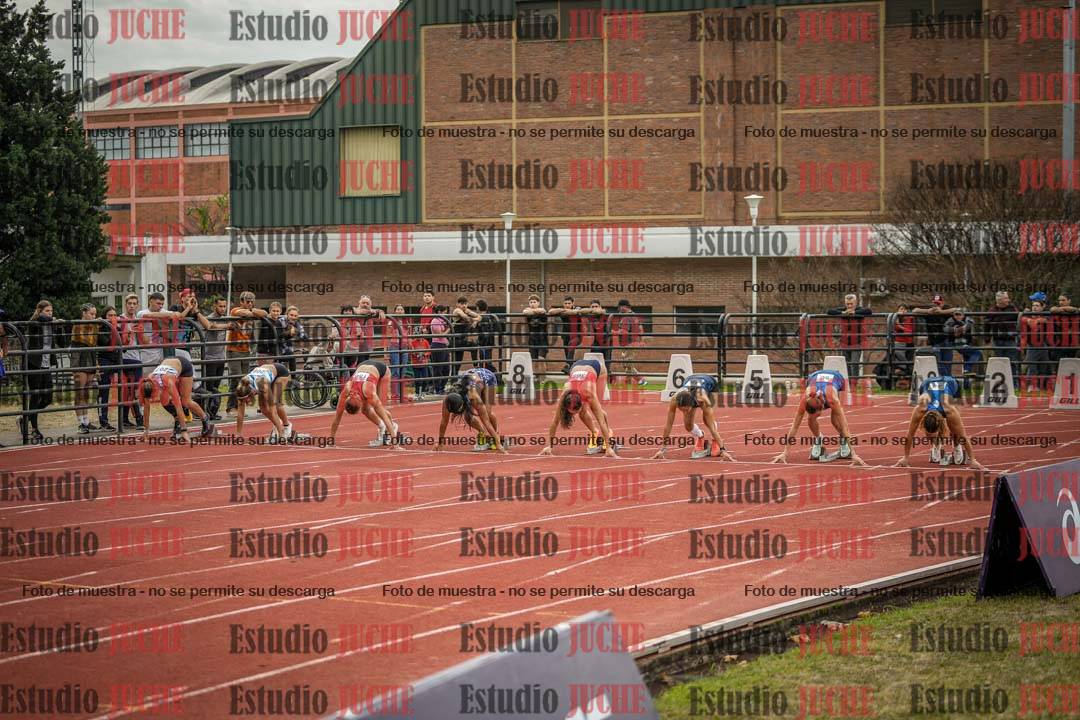 Fotos de los 100 m llanos de mujeres - FINAL