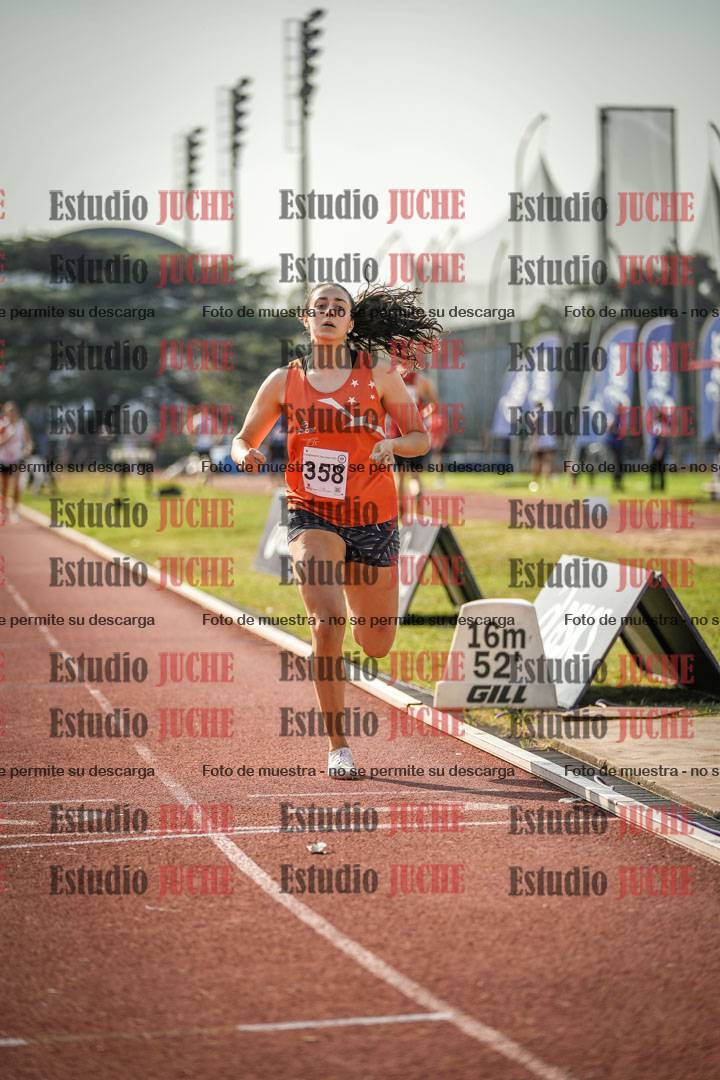 Fotos de los 800 m llanos de mujeres - heptatlón 7