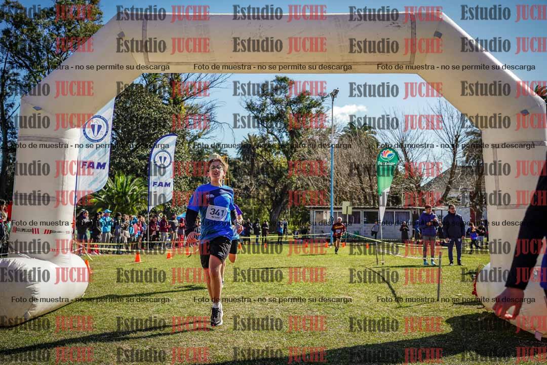 Fotos de la llegada del cross de 1500 m