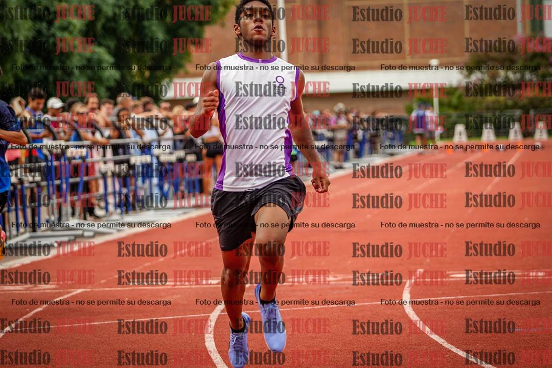Fotos de los 80 m de varones