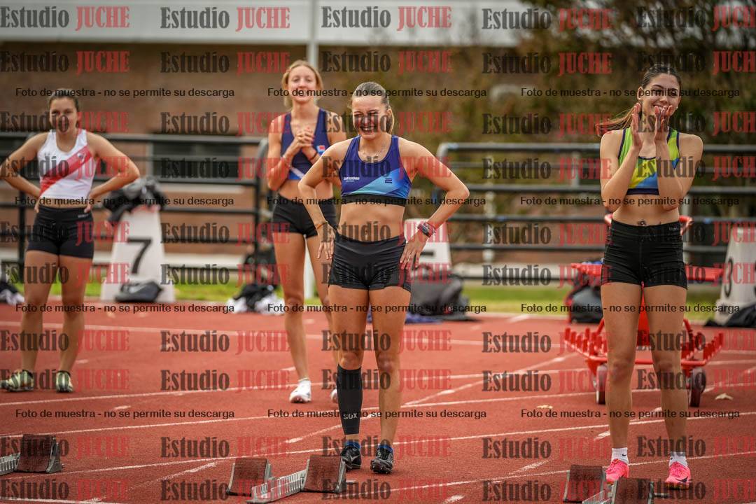 Fotos de los 100 m llanos de mujeres - FINAL