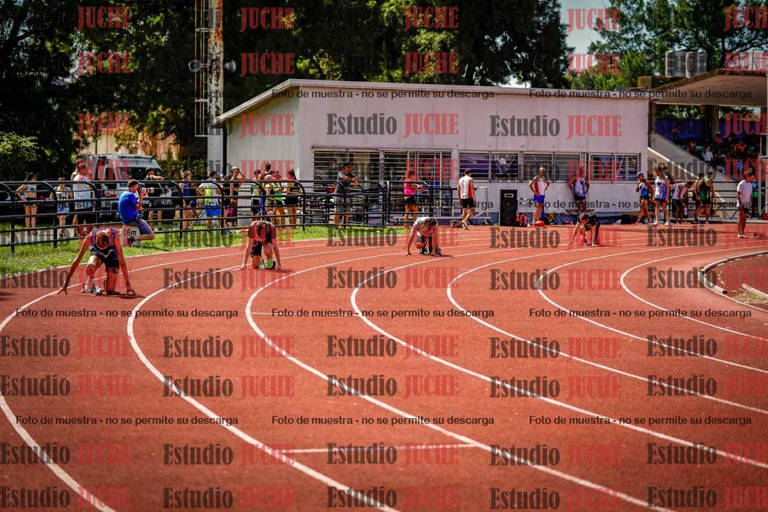 Fotos de los 400 m llanos de varones