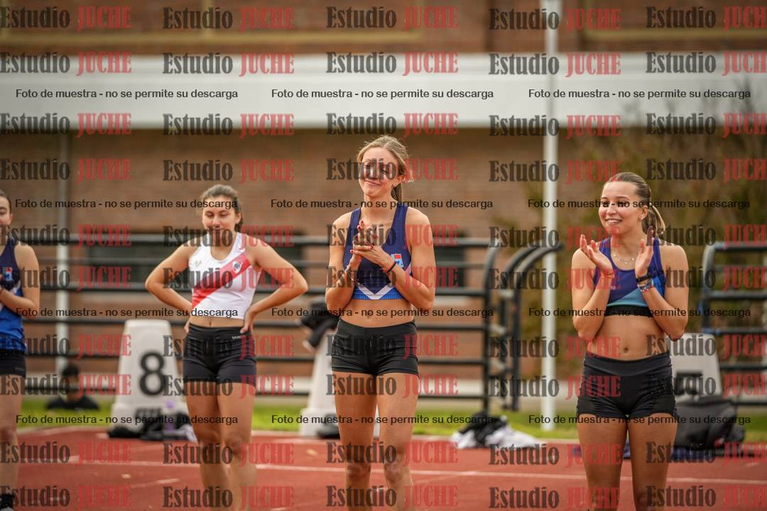 Fotos de los 100 m llanos de mujeres - FINAL