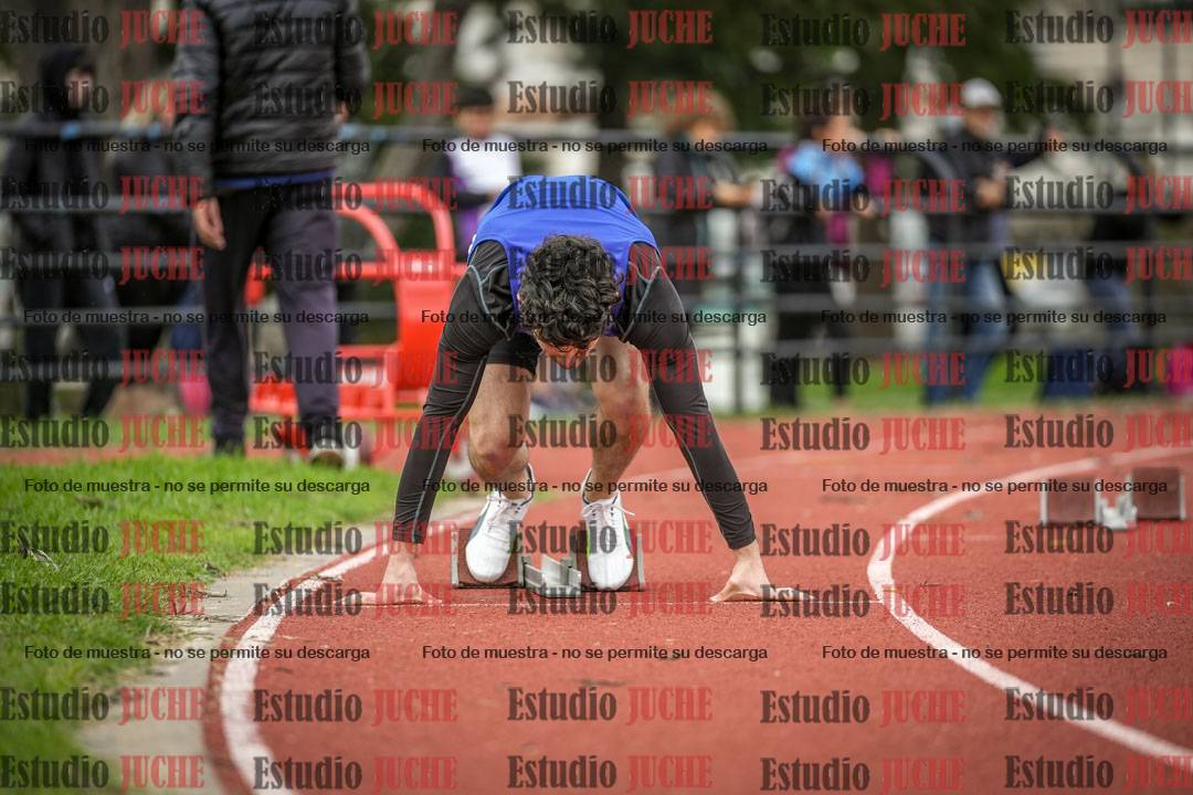 Fotos de los 200 m llanos de varones
