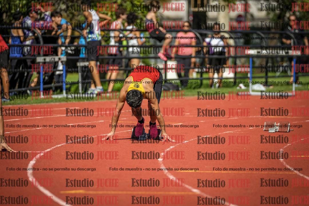 Fotos de los 200 m llanos de varones