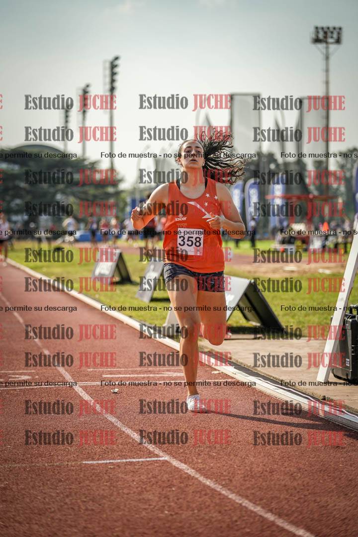 Fotos de los 800 m llanos de mujeres - heptatlón 7