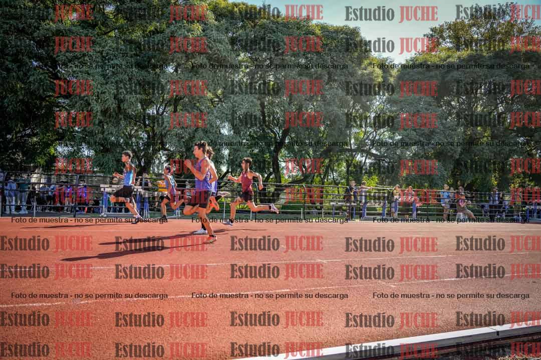 Fotos de los 100 m llanos de varones