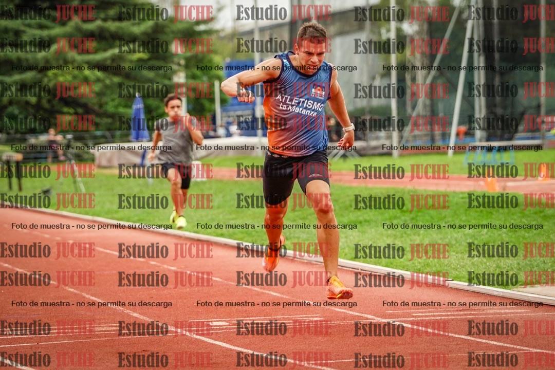 Fotos de los 200 m de varones