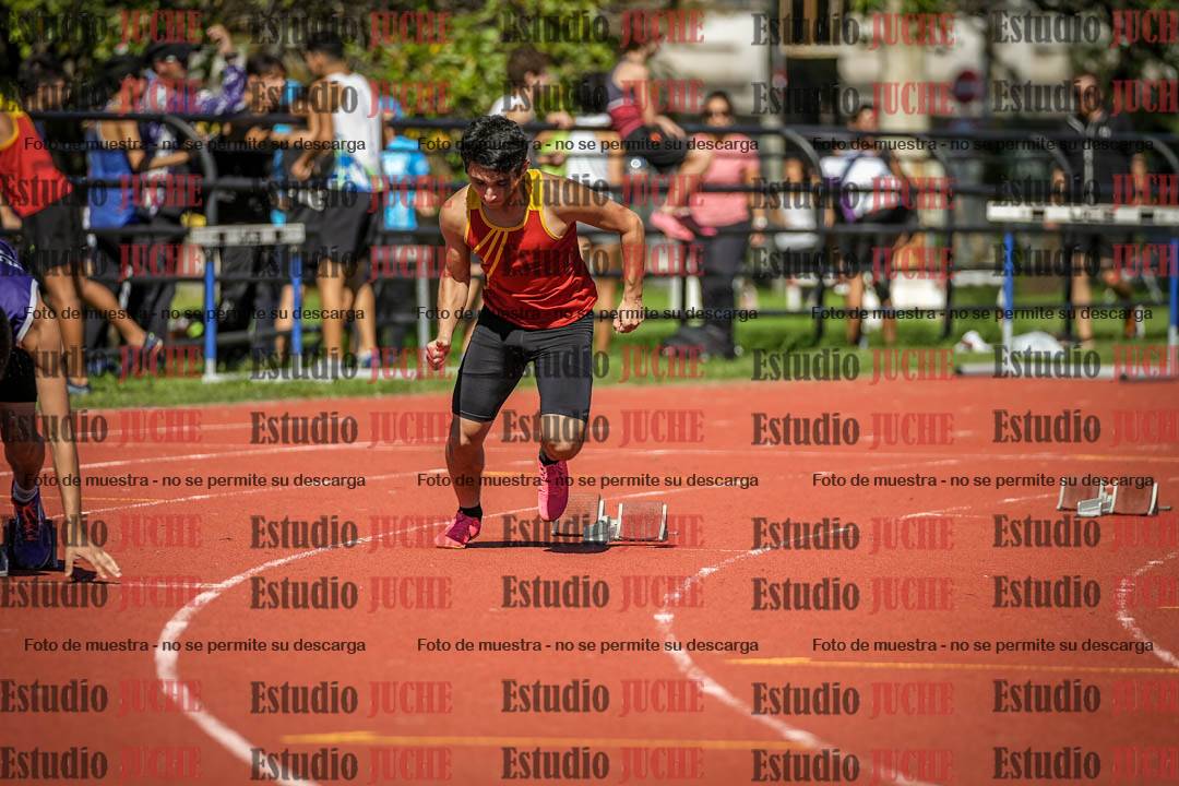 Fotos de los 200 m llanos de varones