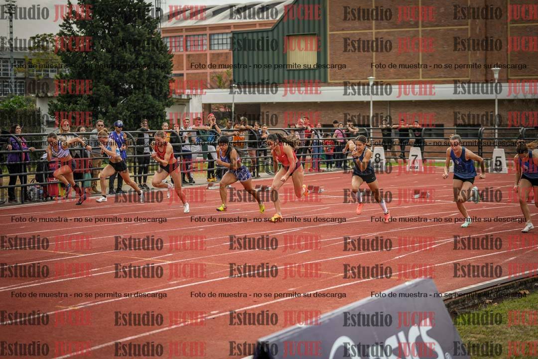 Fotos de los 100 m llanos de mujeres - FINAL