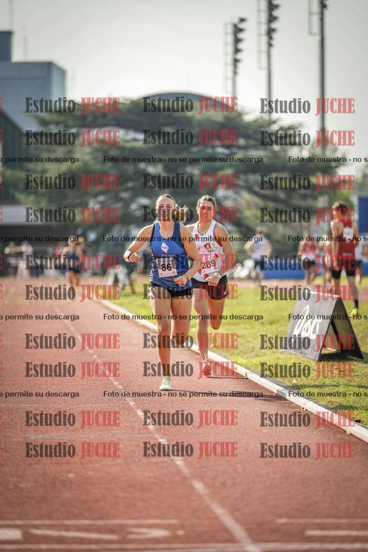 Fotos de los 800 m llanos de mujeres - heptatlón 7