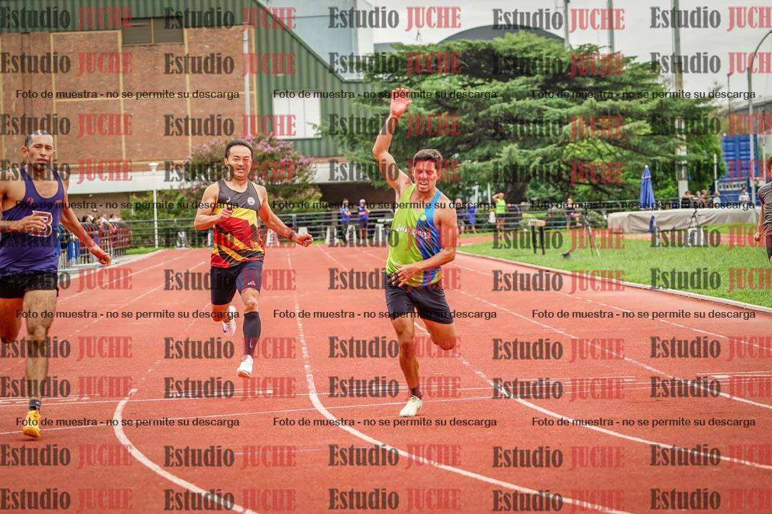 Fotos de los 200 m de varones