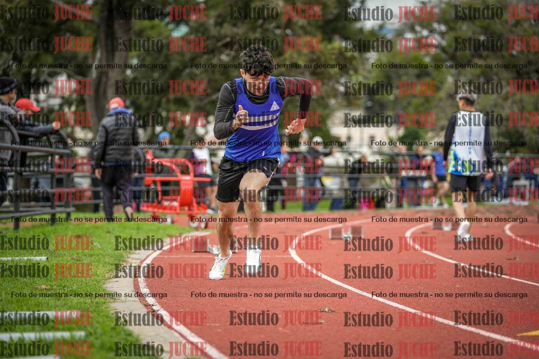 Fotos de los 200 m llanos de varones