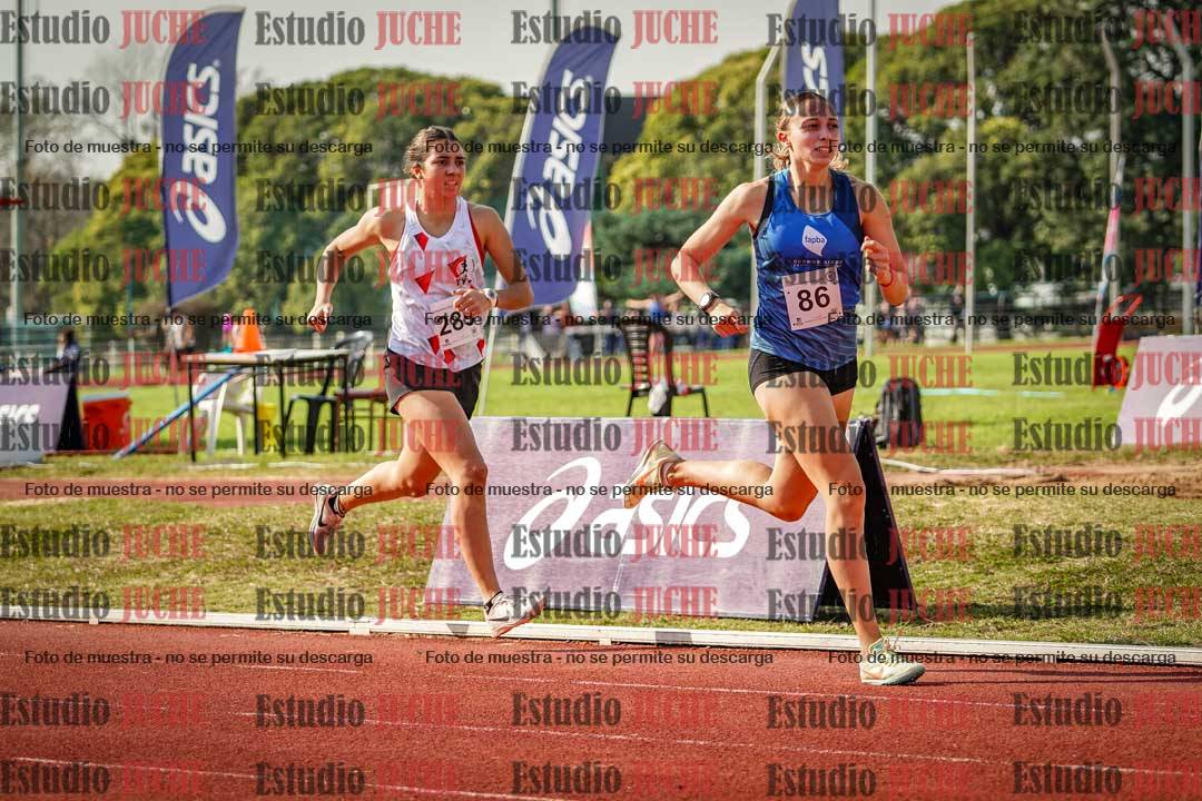 Fotos de los 800 m llanos de mujeres - heptatlón 7