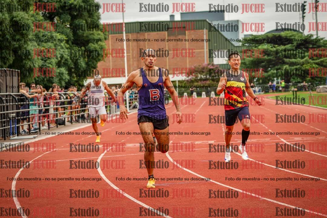 Fotos de los 200 m de varones