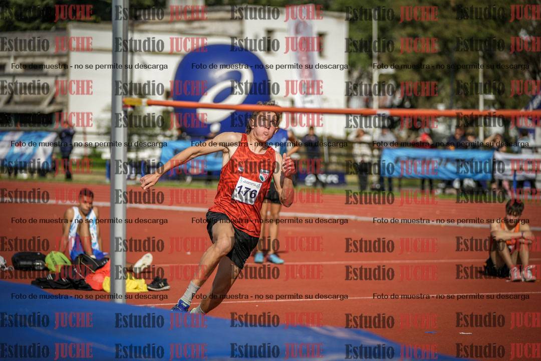 Fotos del salto en alto de varones