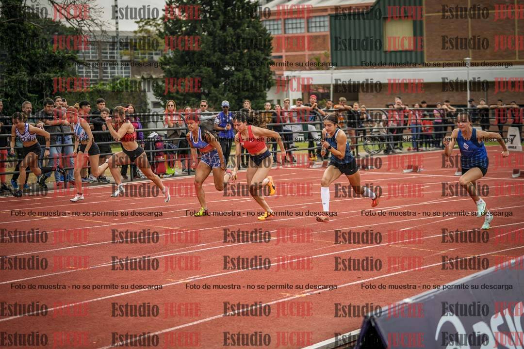 Fotos de los 100 m llanos de mujeres - FINAL
