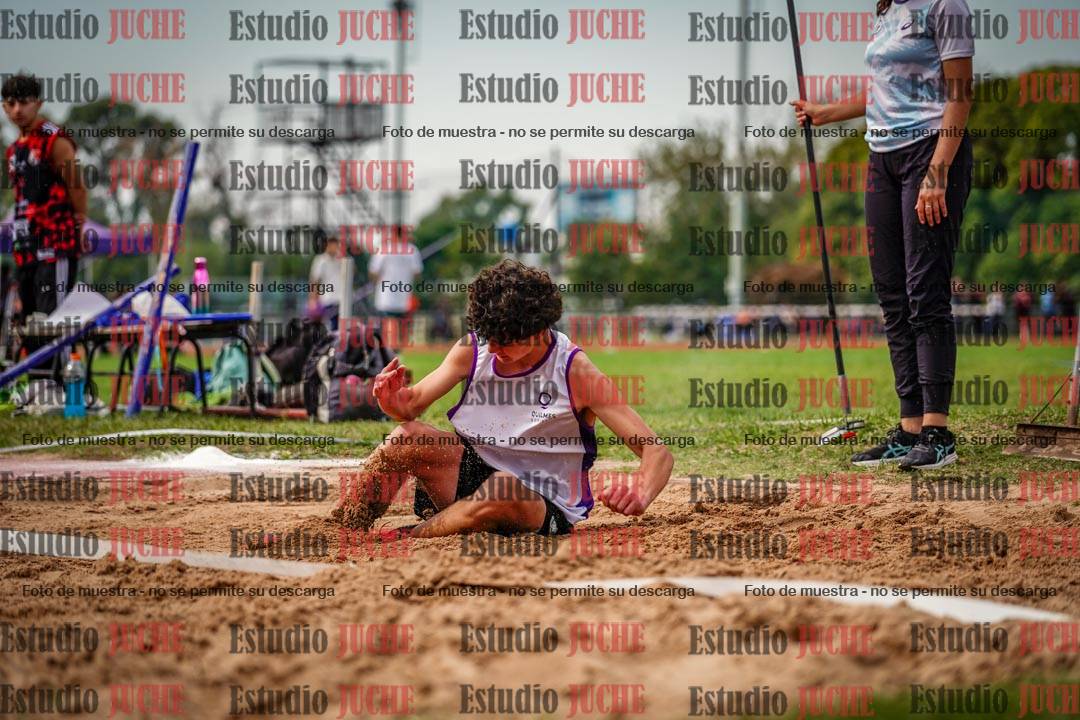 Fotos del salto triple de mujeres y varones