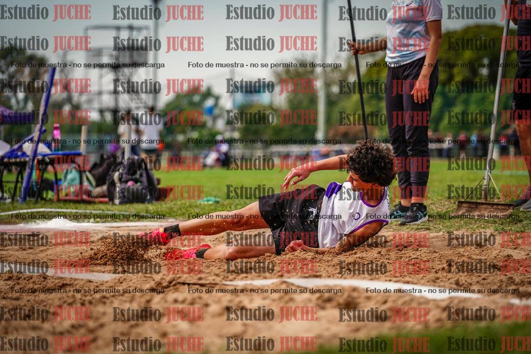 Fotos del salto triple de mujeres y varones